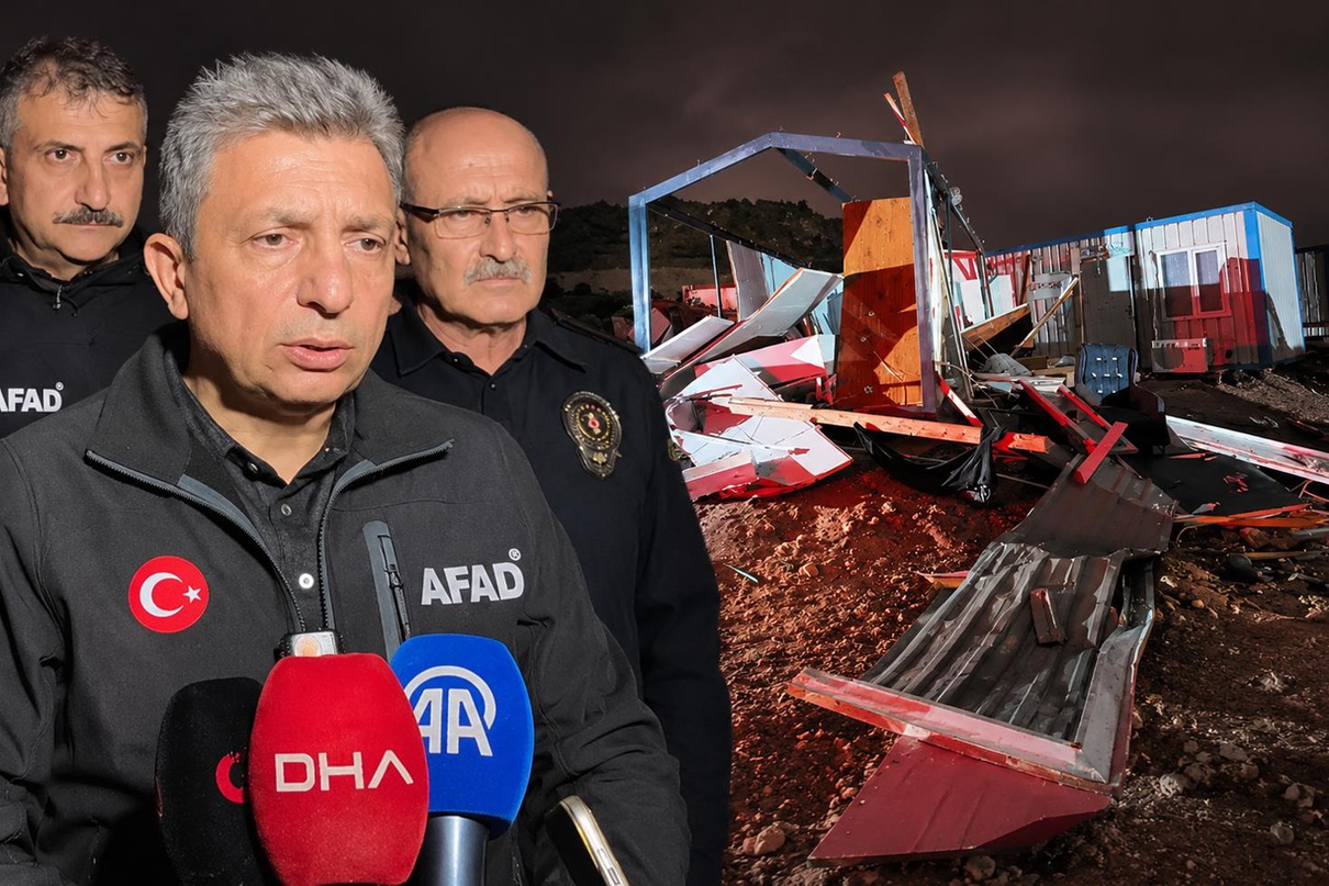 Antalya’da Hortum Şantiyedeki 2 Konteyneri Parçaladı: 4 İşçi Hayatını Kaybetti