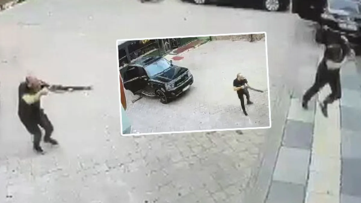 Ankara Çankaya'da silahlı kavganın yaşandığı sokakta polis ekipleri