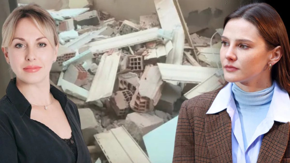 Avcılar'daki yıkımda hasar: Olga Boz'dan tepki
