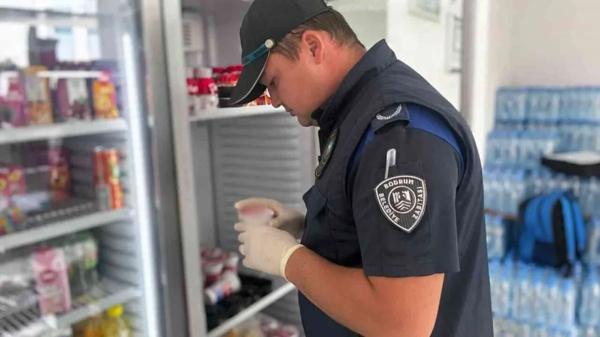 Bodrum'da okul kantinlerinde 7 ruhsatsız işletme