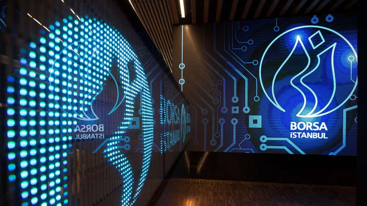 Borsa İstanbul ekranında yükselen hisse verileri
