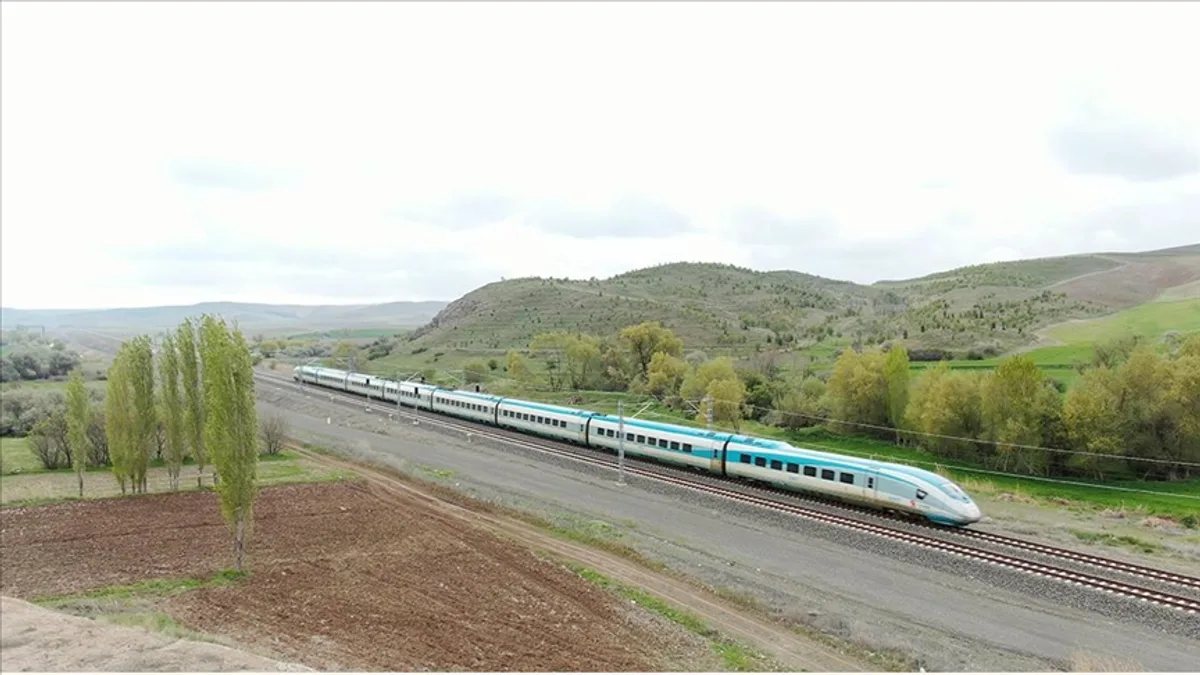 Çerkezköy-Kapıkule Hızlı Tren Hattı'nda ilk sefer