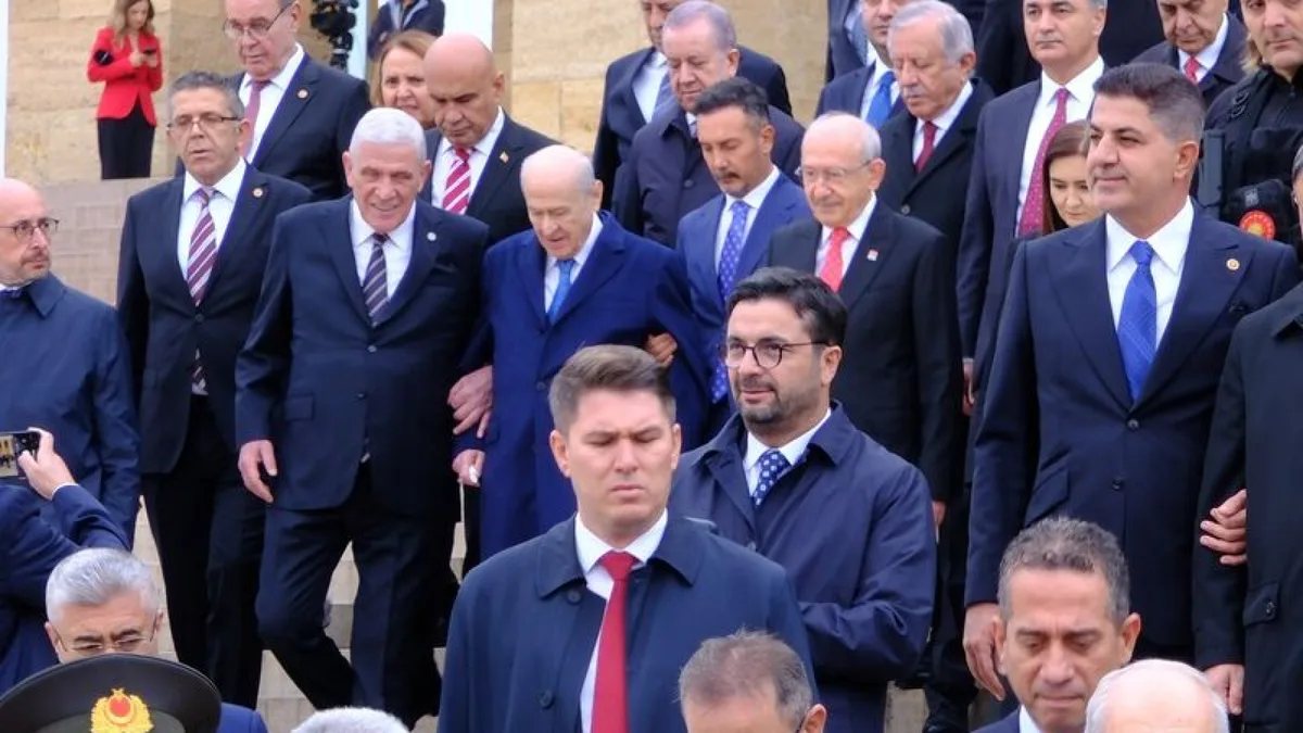 Dervişoğlu'ndan Bahçeli'nin koluna girmesine yanıt