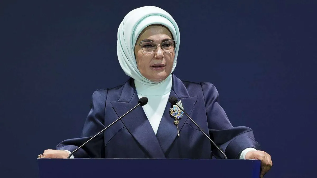 Emine Erdoğan New York'ta BM etkinliğinde
