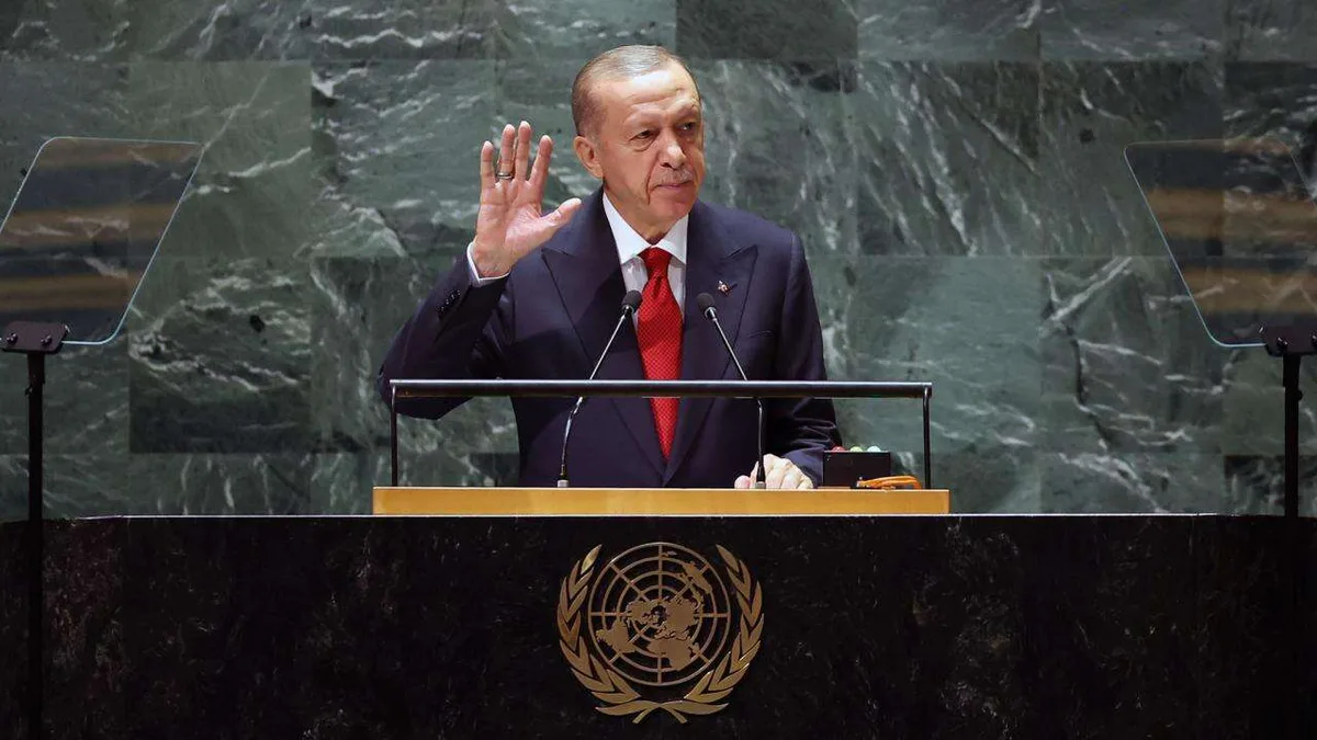 Cumhurbaşkanı Recep Tayyip Erdoğan'ın Birleşmiş Milletler Genel Kurulu konuşması