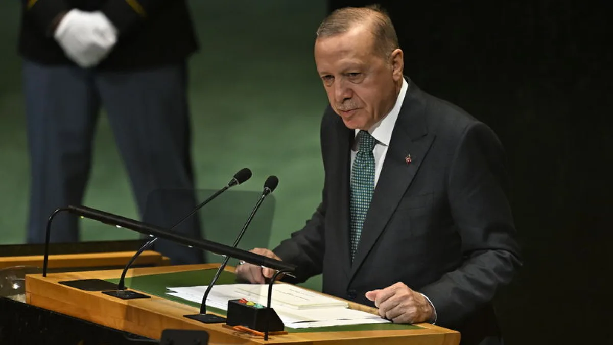 Erdoğan'dan BM Genel Kurulu'nda Gazze ve reform çağrısı
