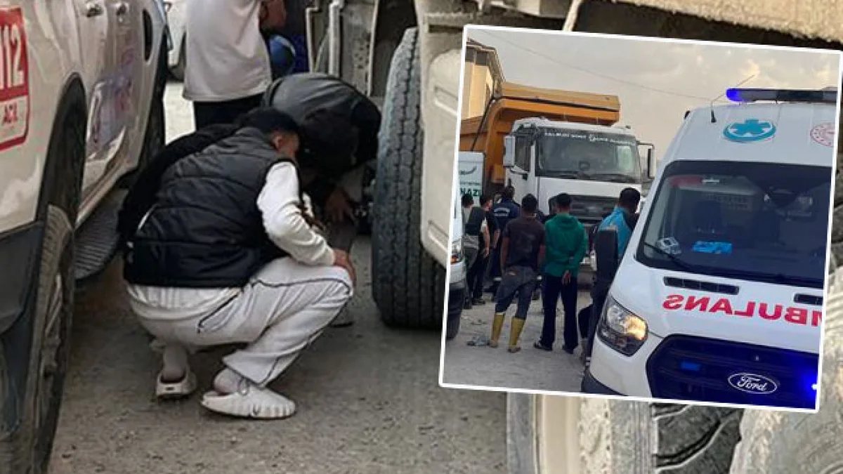 Hatay'da hafriyat kamyonu motosiklete çarptı: 1 ölü