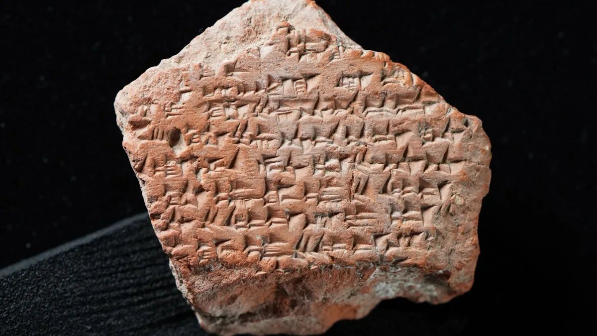 Hattuşa'da Kadeş Barış Antlaşması'na ait yeni tablet