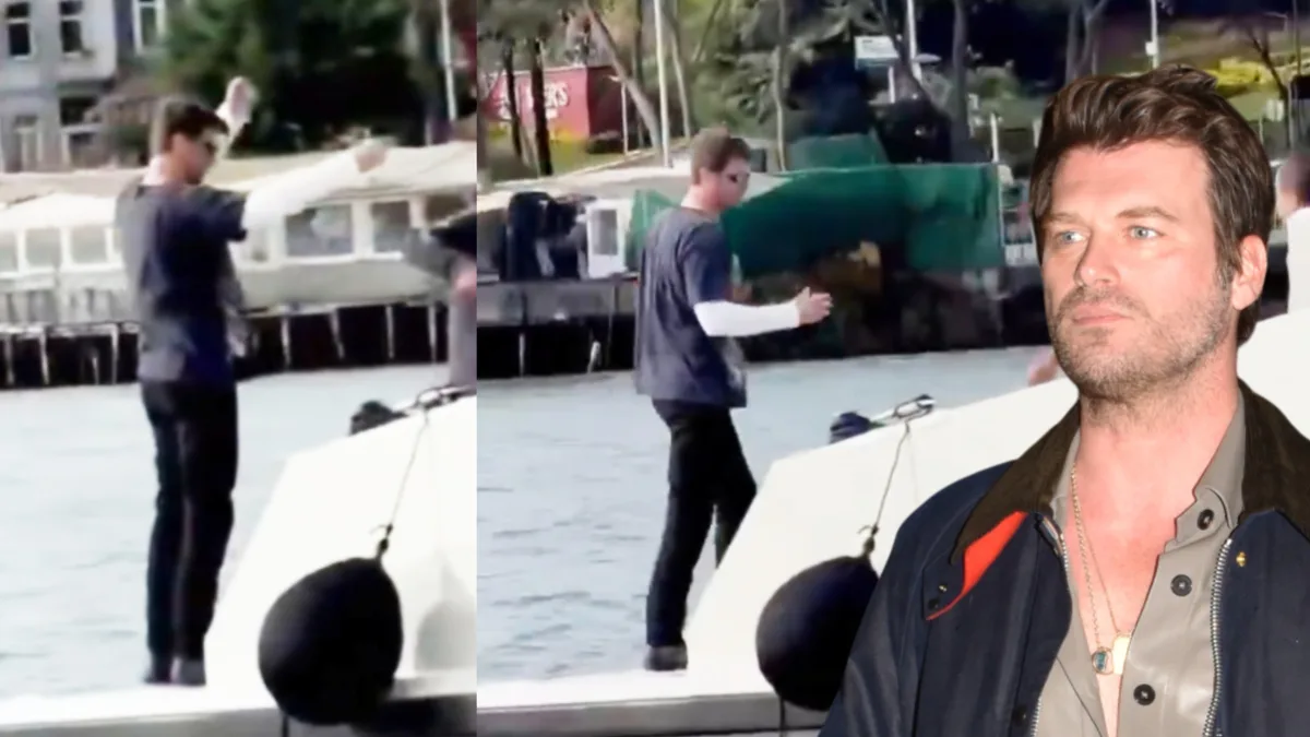 Kıvanç Tatlıtuğ Boğaz'da balık tutarken görüntülendi
