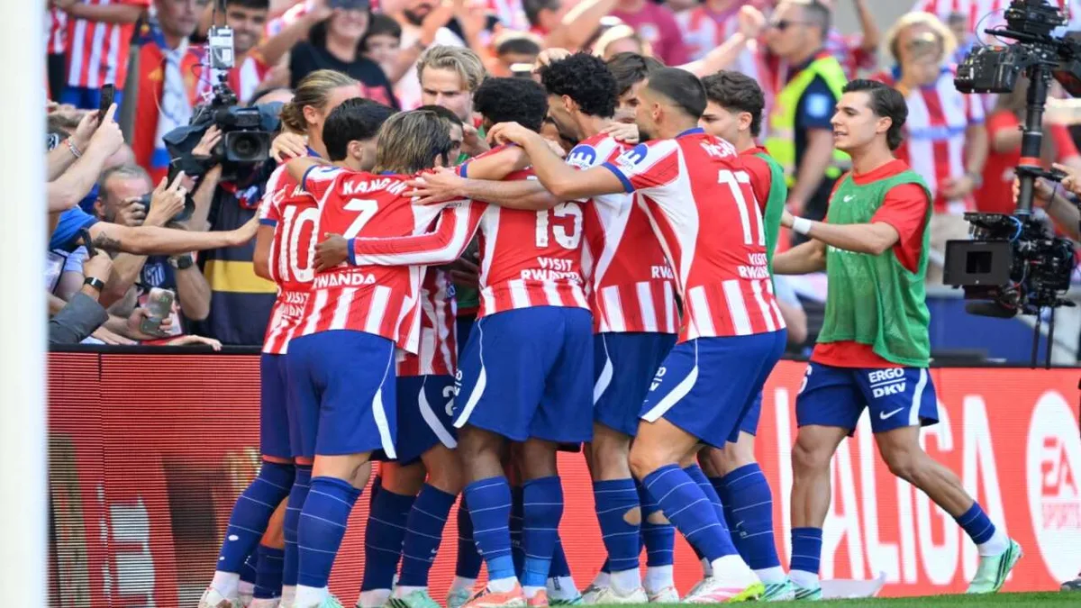 Madrid derbisinde Atletico Madrid güldü: 2-1