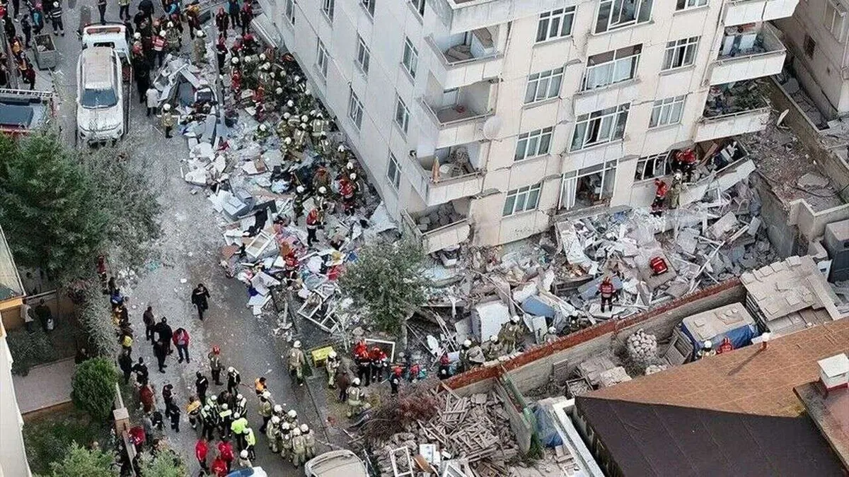 Maltepe'de Çöken Bina İçin Soruşturma Başlatıldı