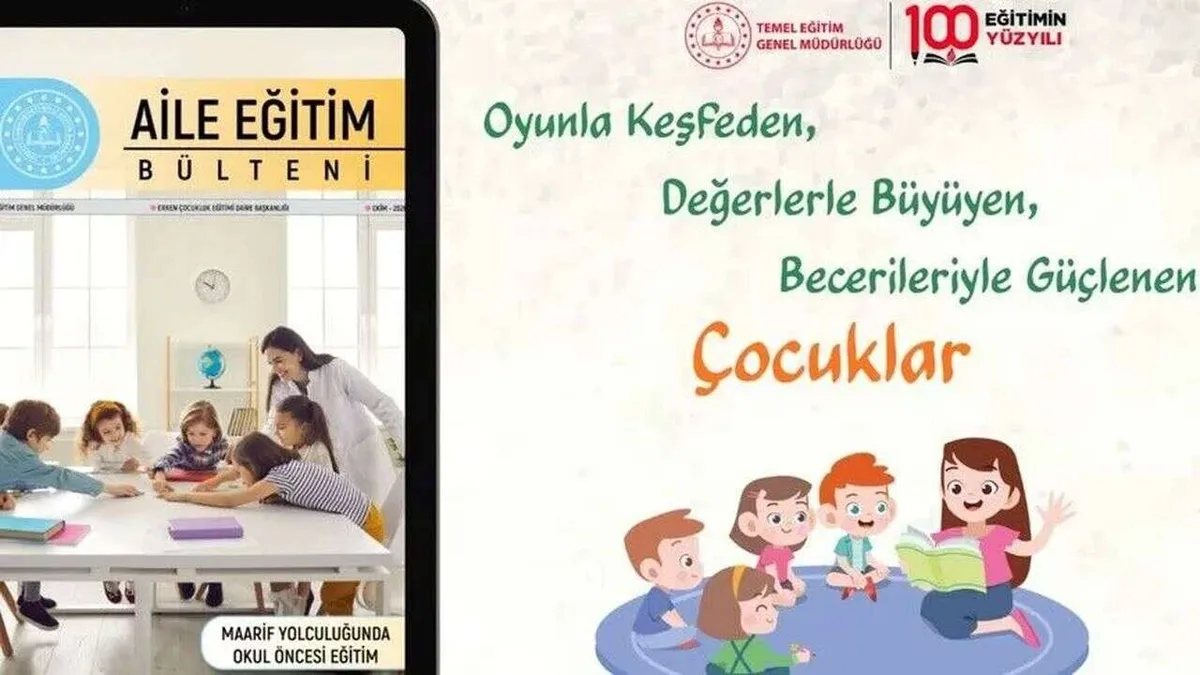 MEB'den ailelere yönelik ekim ayı eğitim bülteni