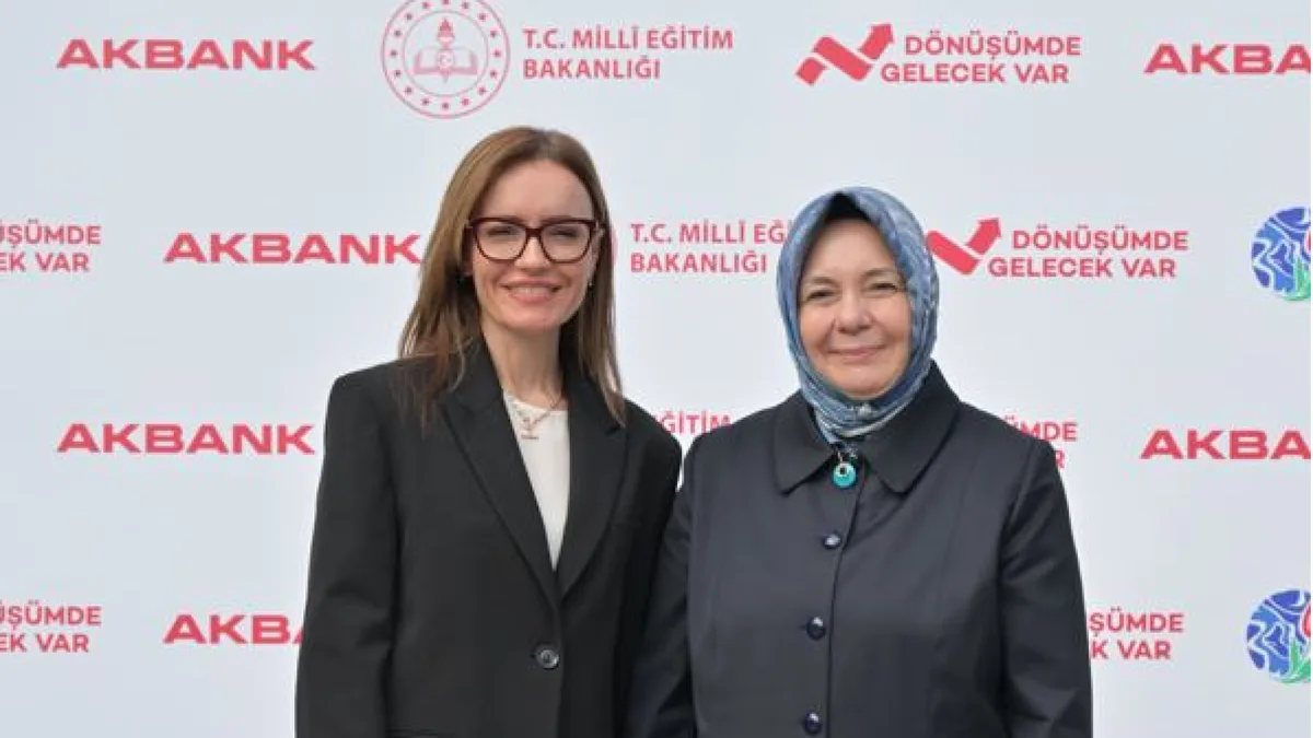 MEB ve Akbank’tan meslek liselerine dönüşüm eğitimi