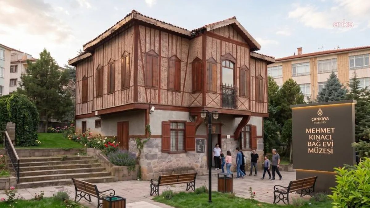 Mehmet Kınacı Bağ Evi müzeye dönüştürülüyor