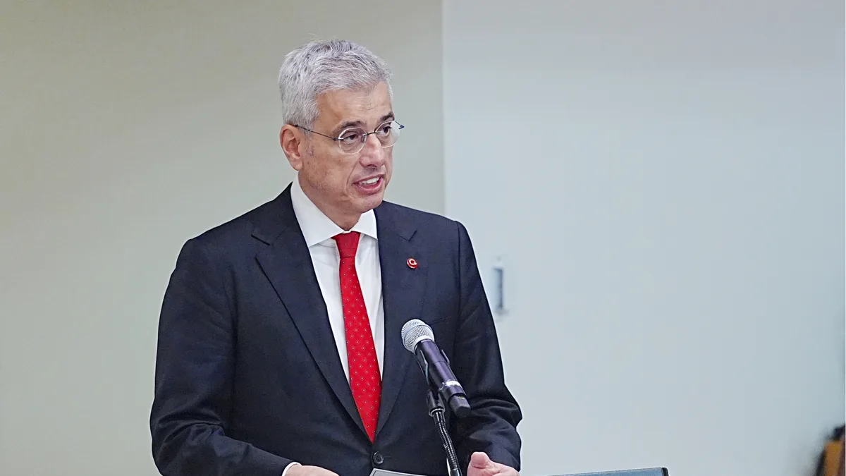 Sağlık Bakanı Kemal Memişoğlu BM Genel Kurulu'nda konuşuyor