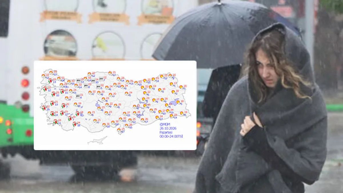 MGM'den 5 kent için sarı ve turuncu kodlu uyarı