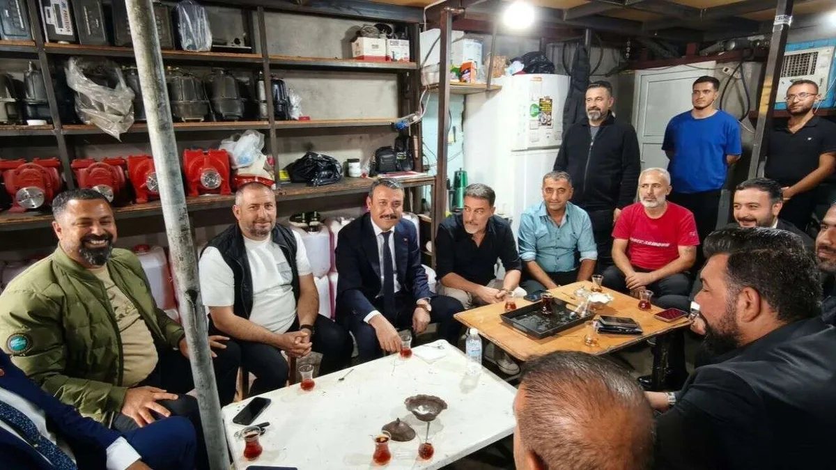MHP Diyarbakır İl Başkanı esnafı ziyaret etti