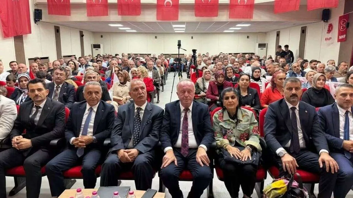 MHP Sinop'ta Hikmet Çınar yeniden il başkanı seçildi