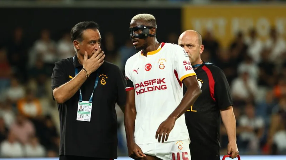 Osimhen sakatlığı nedeniyle milli takımdan çıkarıldı