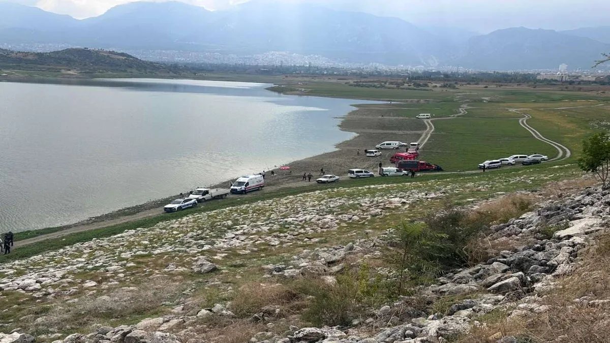 Pamukkale'de baraj kıyısında erkek cesedi bulundu