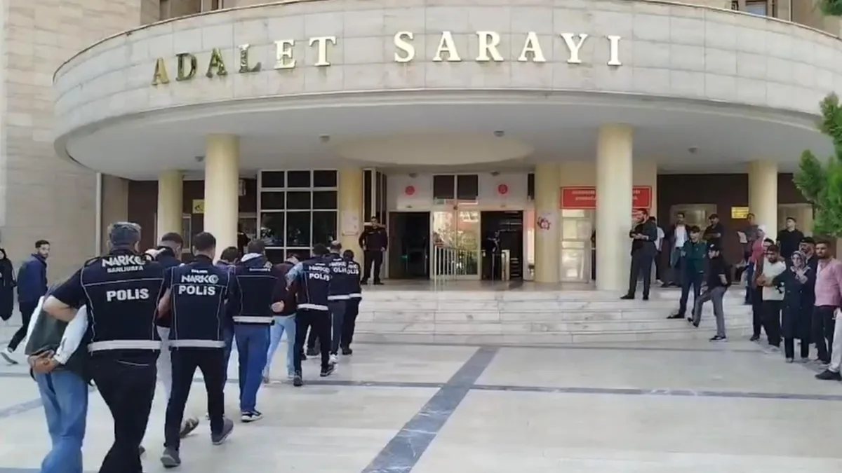 Şanlıurfa'da yasaklı madde operasyonu: 13 tutuklama