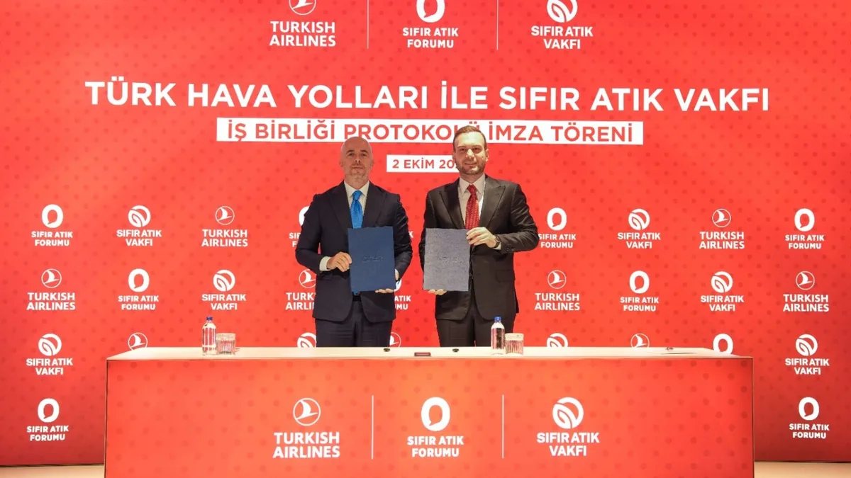 Sıfır Atık Vakfı ile THY'den sürdürülebilirlik iş birliği