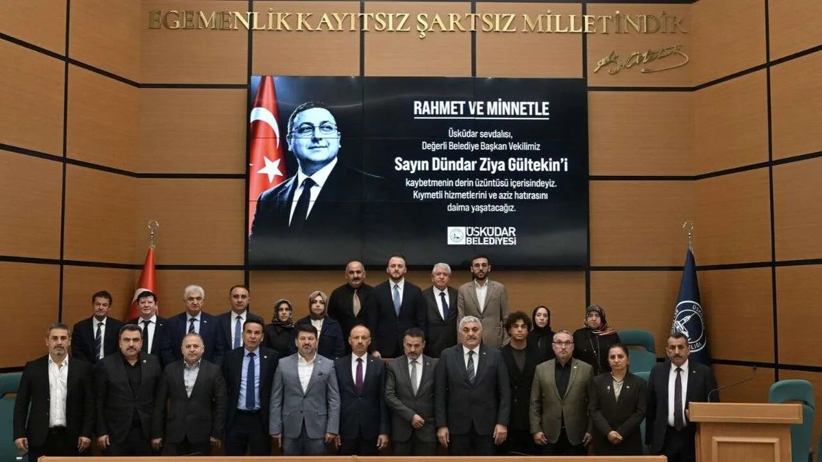 Üsküdar Belediye Meclisi'nde yapılan başkan vekili seçimi